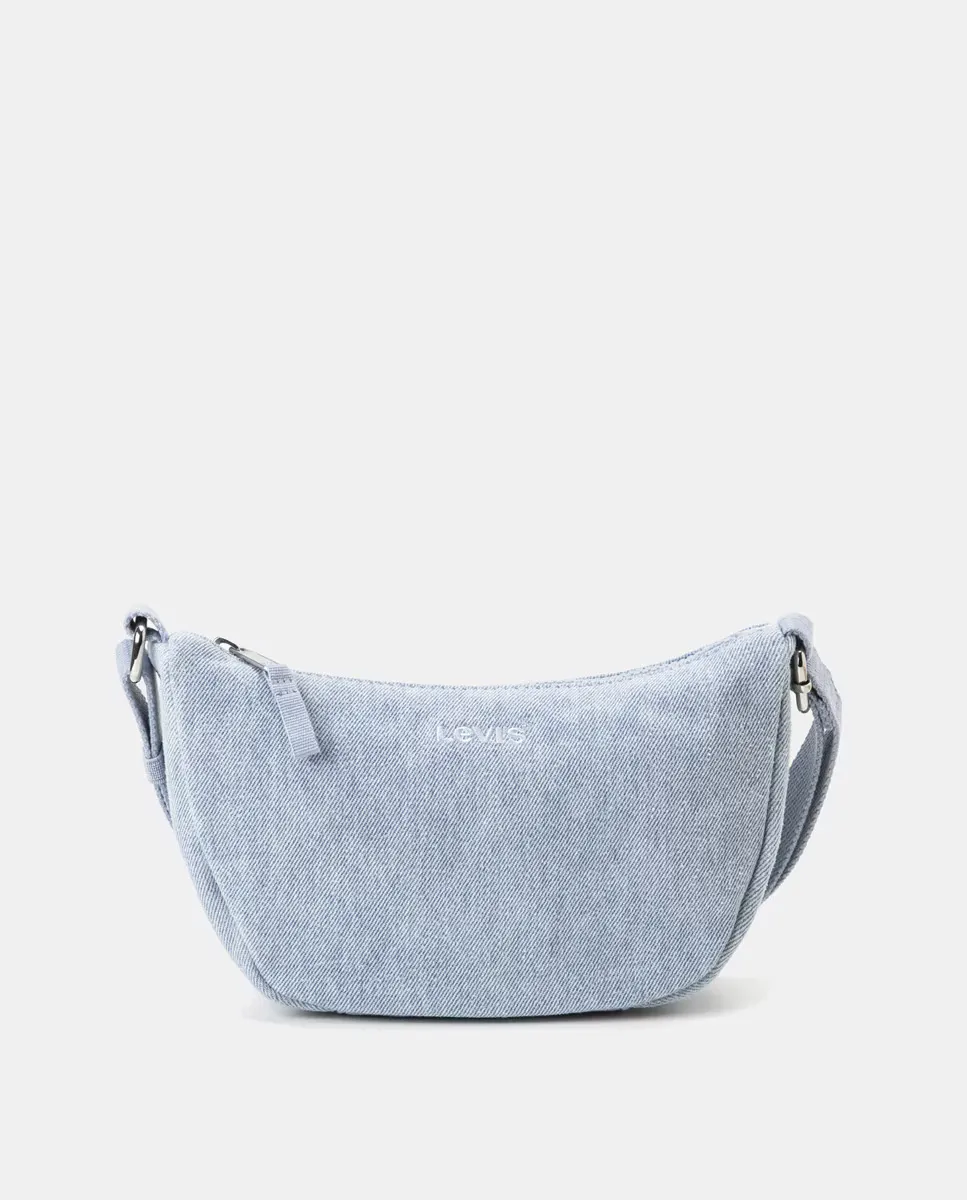 

Мини-сумка через плечо на молнии Levi's, синий