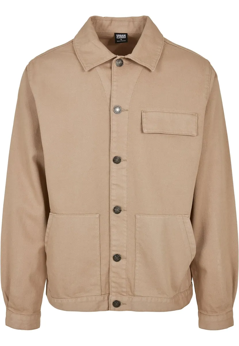 

Куртка всепогодная URBAN CLASSICS " Urban Classics Men's Painter's Jacket" (1 шт.), без капюшона, бежевый