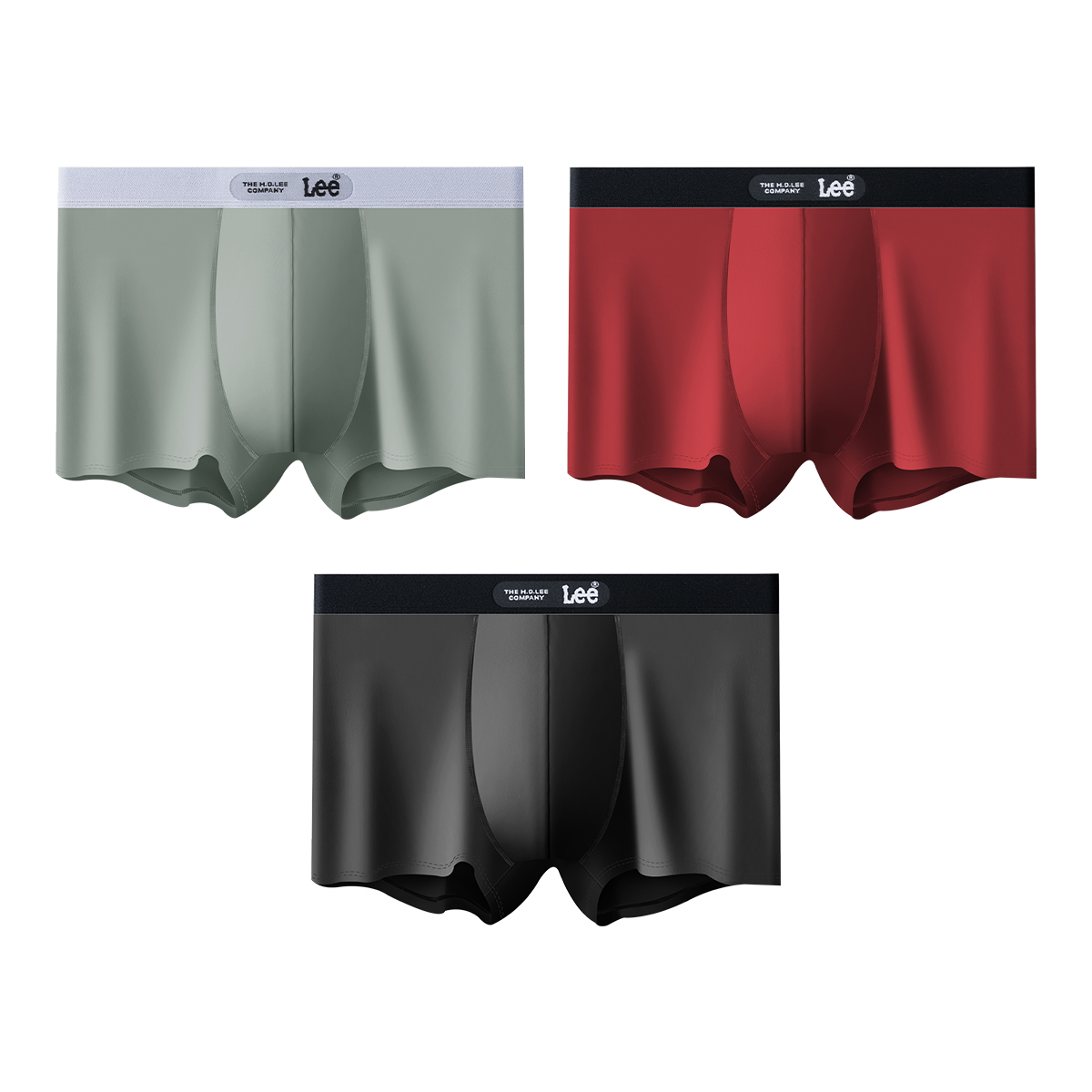 

Мужские трусы 3 штуки, подарочный набор Lee, черный