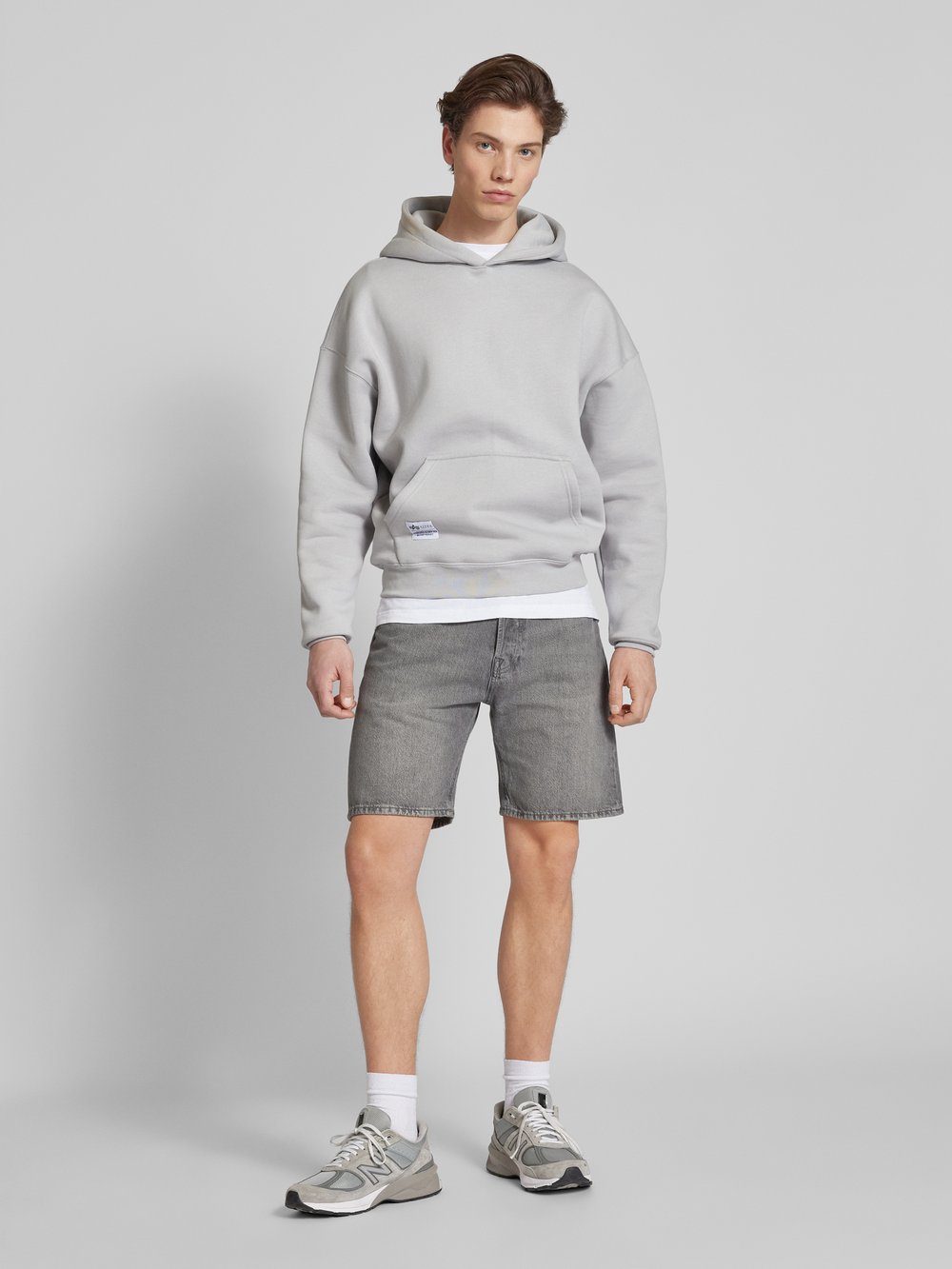 

Джинсовые шорты прямого кроя с 5 карманами, модель «CHRIS» Jack & Jones