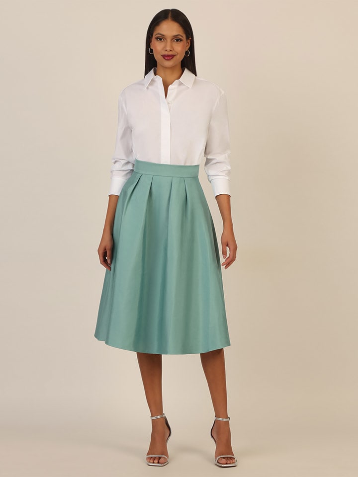 

Юбка до колена APART, бирюзовый