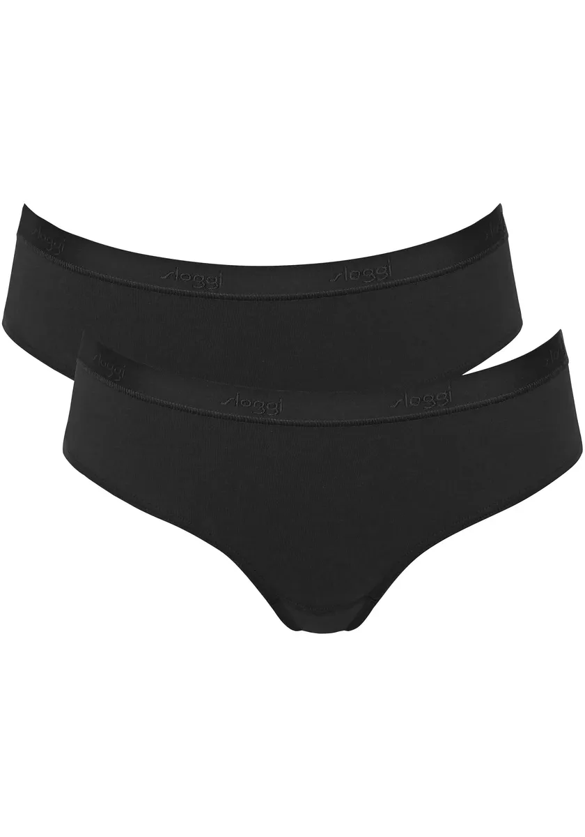 

Sloggi Hipster "GO Casual Hipster 2P" (накопительный пакет, 2 шт.), Corespun, черный