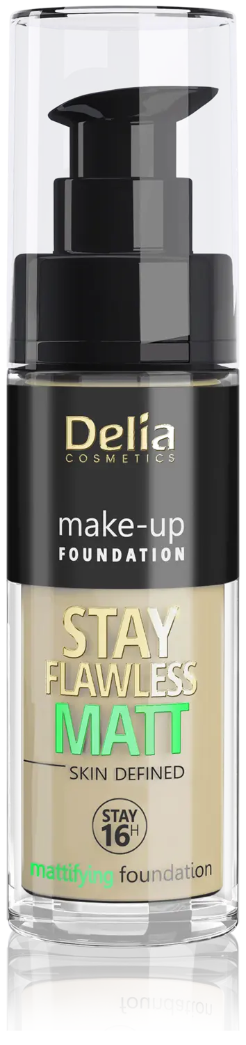 

Матирующая тональная основа для лица 404 Delia Stay Flawless Matt, 30 мл