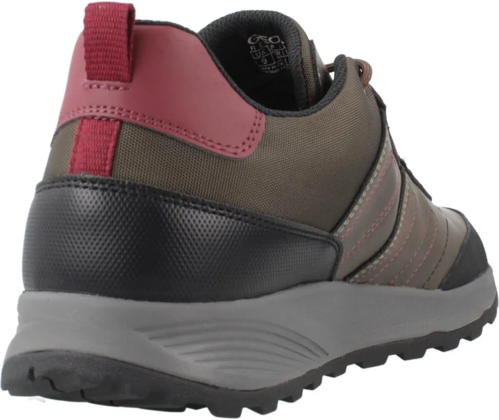 Мужские кроссовки Geox U Terrestre B WPF ASneakers, темно-красный — фото 4