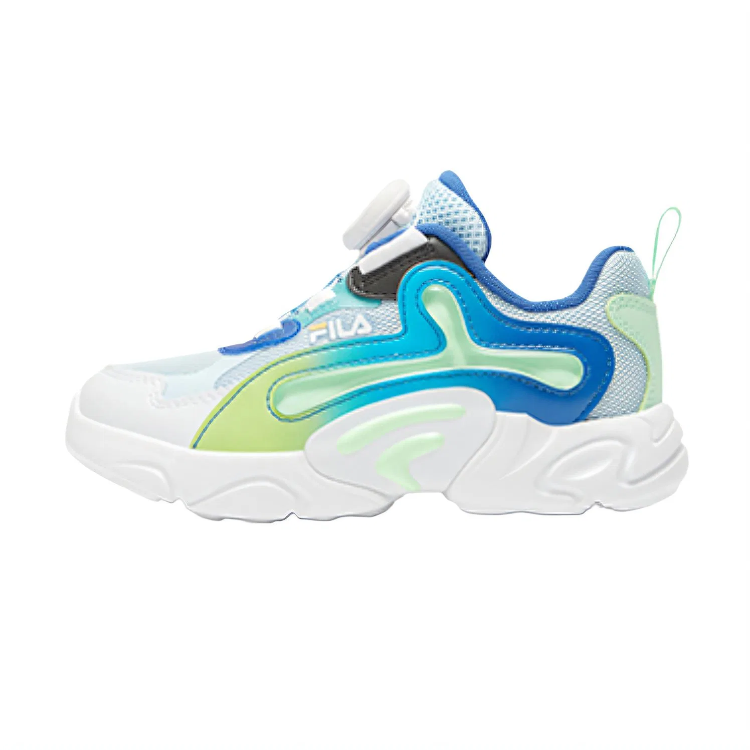 Кроссовки беговые FILA KIDS Glaze Grass Blue/FILA White