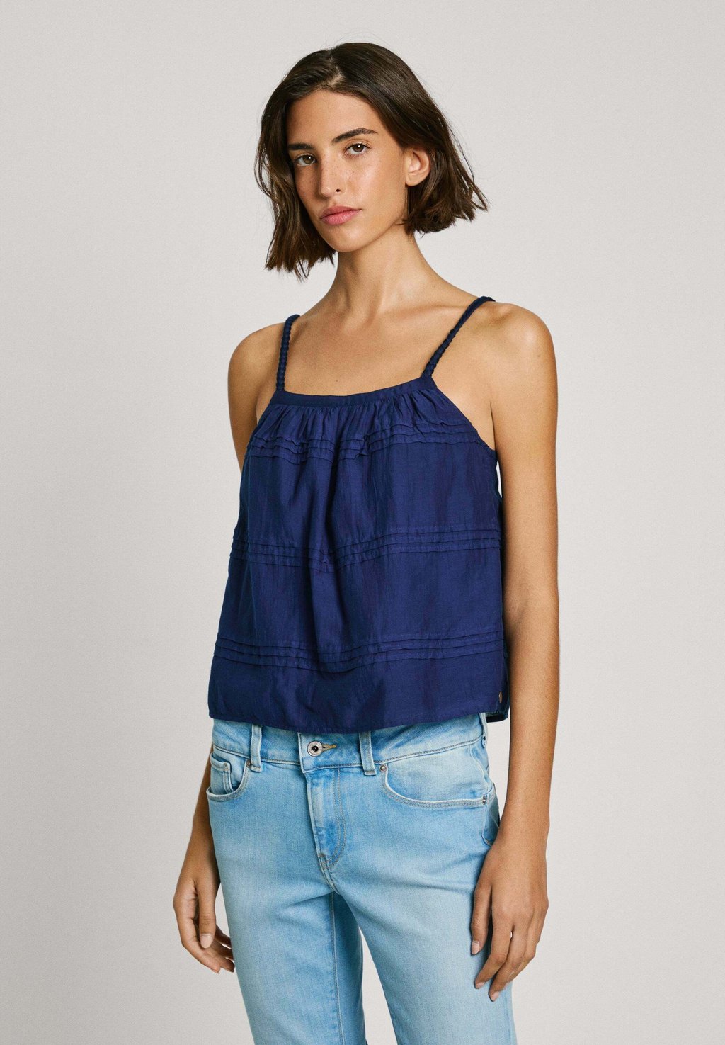 

Топ DOLL Pepe Jeans, темно-синий