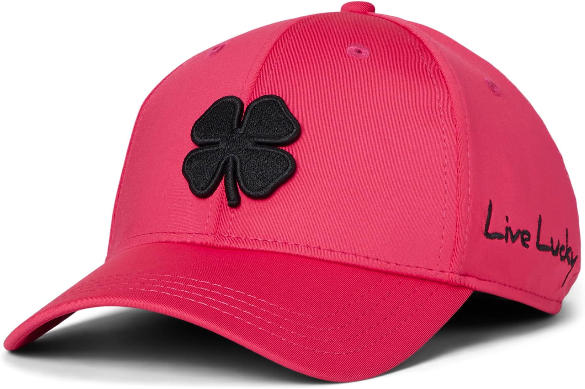 

Бейсболка Black Clover Unisex Premium Clover 145 Hat, Raspberry Pink Hat/3d Black Clover