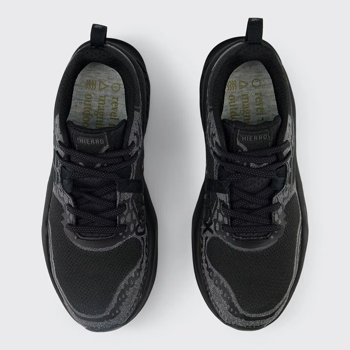 Кроссовки для бега по пересеченной местности New Balance Fresh Foam X Hierro v8 Gore-Tex для женщин, черный — фото 3