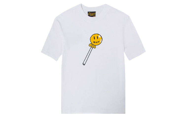 

Футболка Smiley Collection унисекс белая Drew House, белый