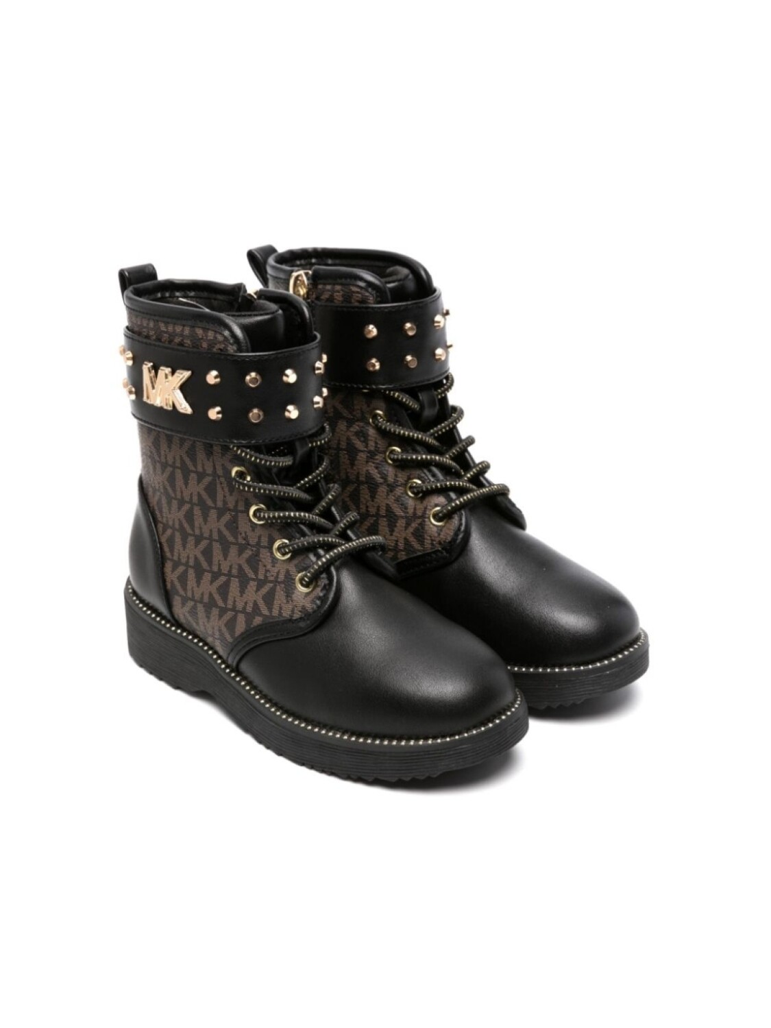 

Michael Kors Kids ботинки с монограммой, черный