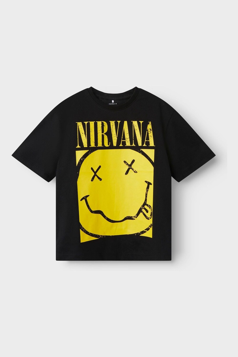 

Футболка с короткими рукавами Nirvana Songal Name It, черный
