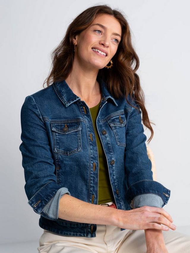 

Джинсовая куртка Darla, средняя джинсовая Celtic & Co., Mid Denim