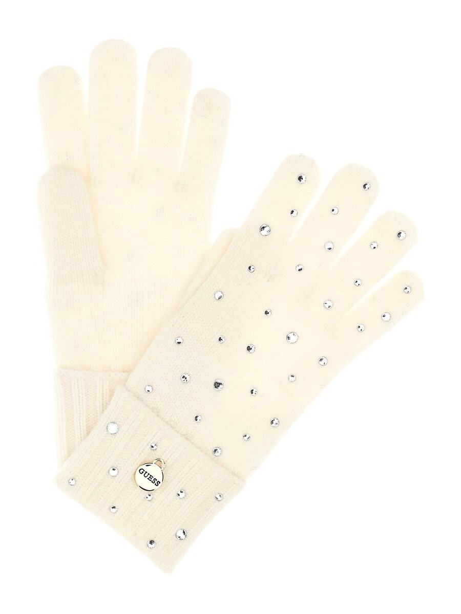 

Перчатки GUESS Full Finger Gloves, цвет cream/light beige