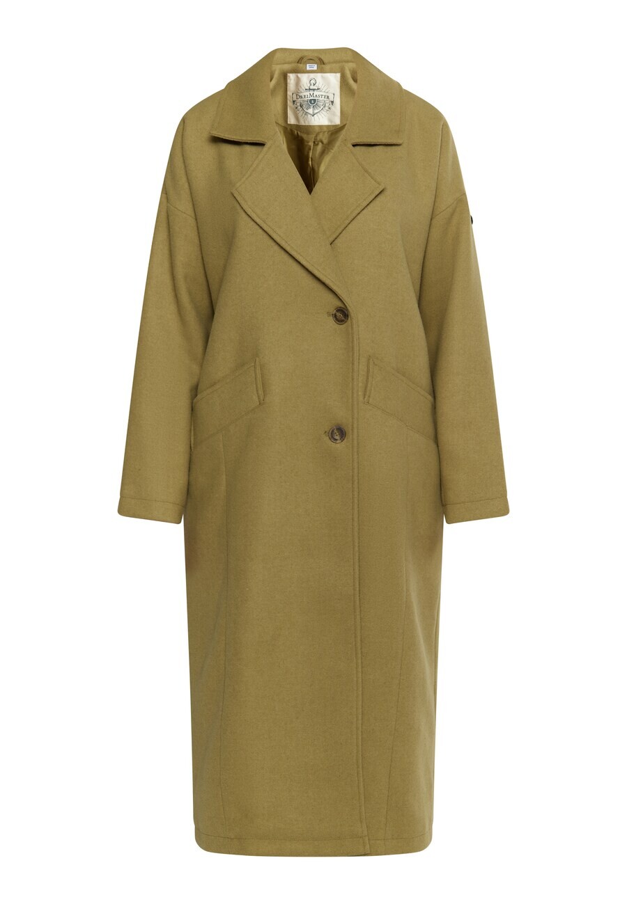 

Межсезонное пальто DreiMaster Vintage Between-Seasons Coat Altiplano, оливковый