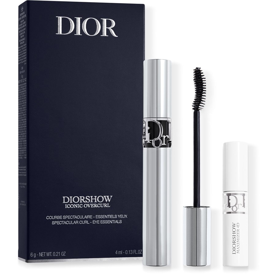 

Тушь для ресниц DIOR Augen-Must-Haves Diorshow Set, Mascara und Wimpern Primer-Serum - Volumen und Schwung Diorshow Iconic Overcurl, Farbton 090 Schwarz + Diorshow Maximizer 4D, 4 ml / 1 Stk.