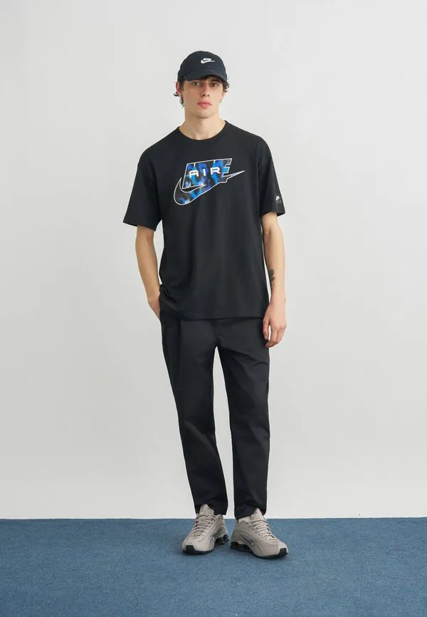 Футболка с принтом "воздушная струя" Nike Sportswear, Black — фото 2