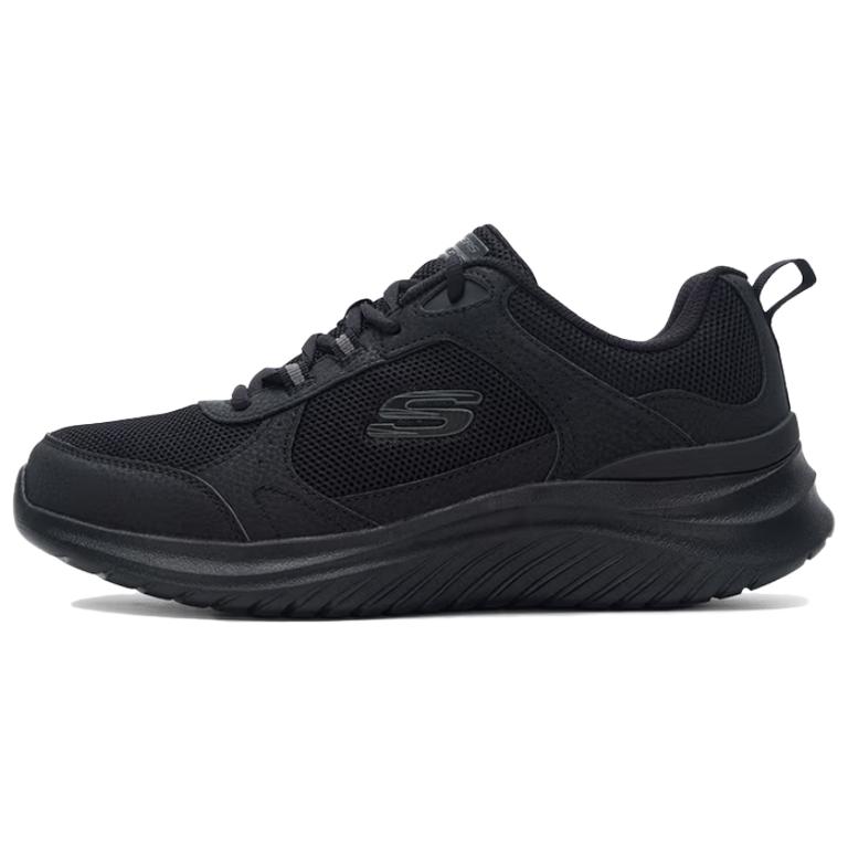 

Skechers FLECTION 3.0 Мужские черные дышащие беговые кроссовки устойчивые к истиранию, цвет Black