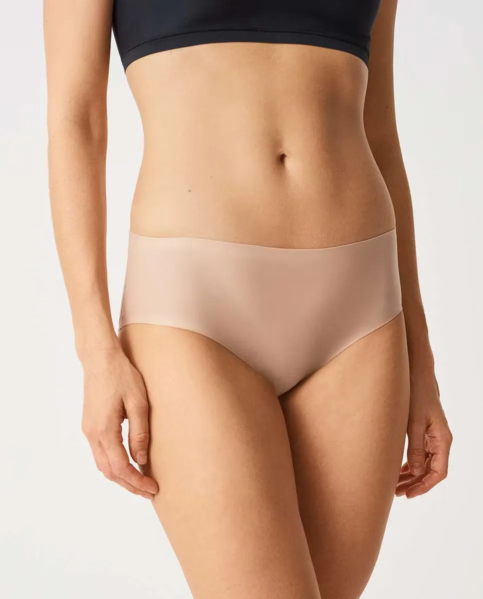 

Классические бесшовные колготки нагрудника со вторым эффектом кожи SoftStretch Chantelle, цвет Nude