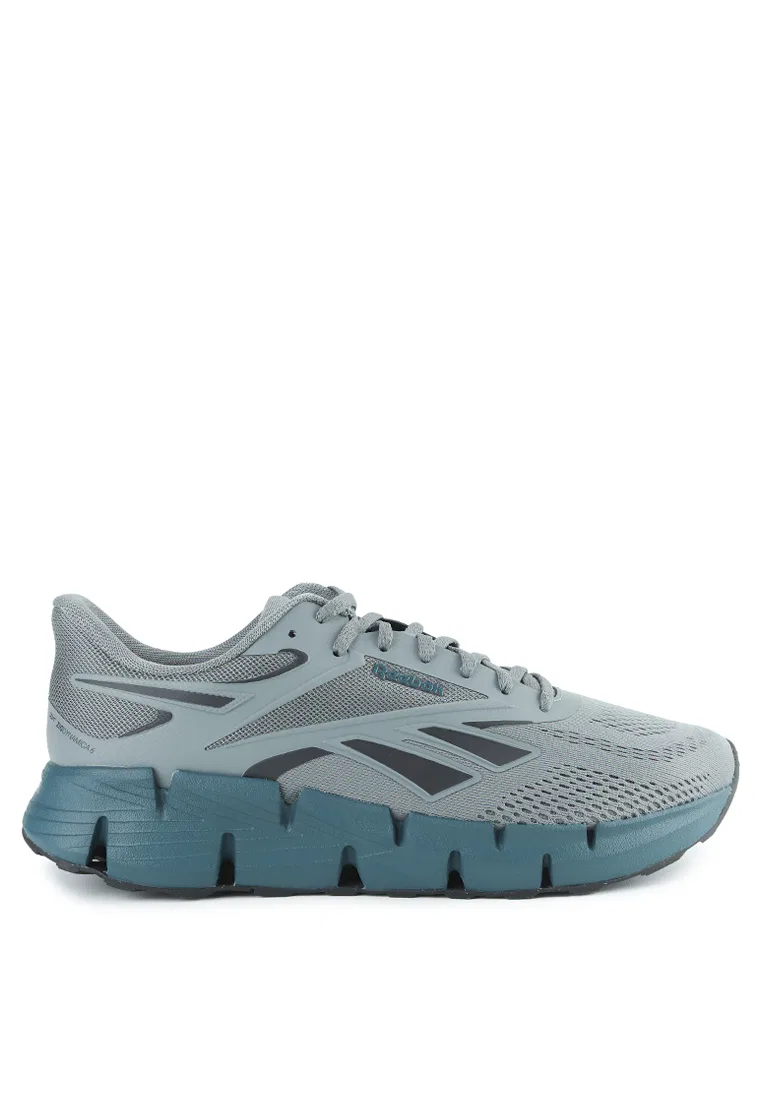 Кроссовки мужские спортивные, модель Zig Dynamica 6, Reebok, желтый/бирюзовый