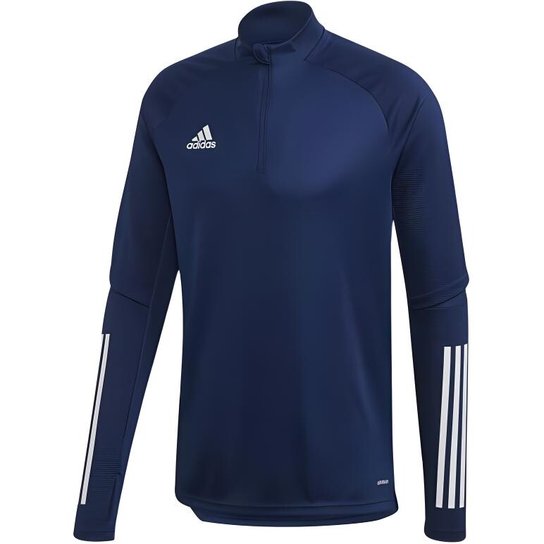 

Футбольная майка мужская темно-синяя Adidas, синий