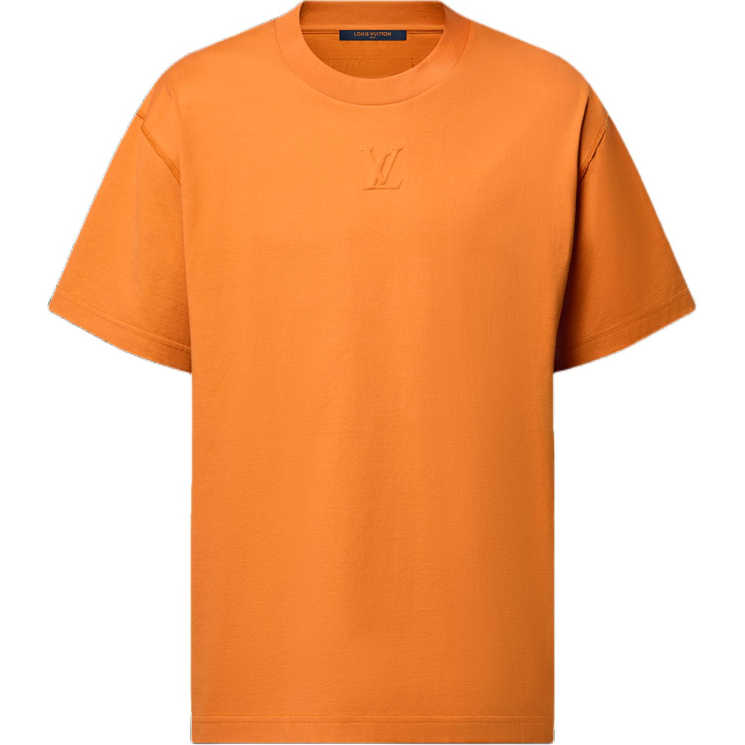

Футболка 1AGIIZ с тиснением Lv LOUIS VUITTON, оранжевый