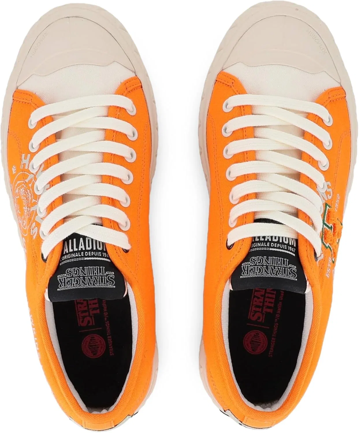 Мужские кроссовки Palladium Palla Ace Tigers, Orange Fire Orange — фото 2