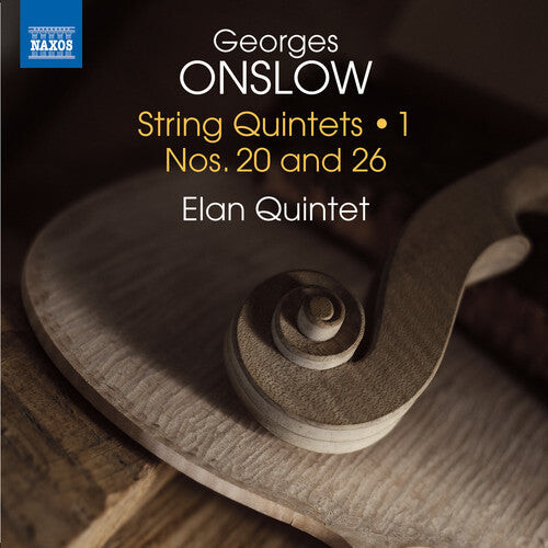 

CD диск Onslow / Elan Quintet: Georges Onslow: String Quintets Vol 1
