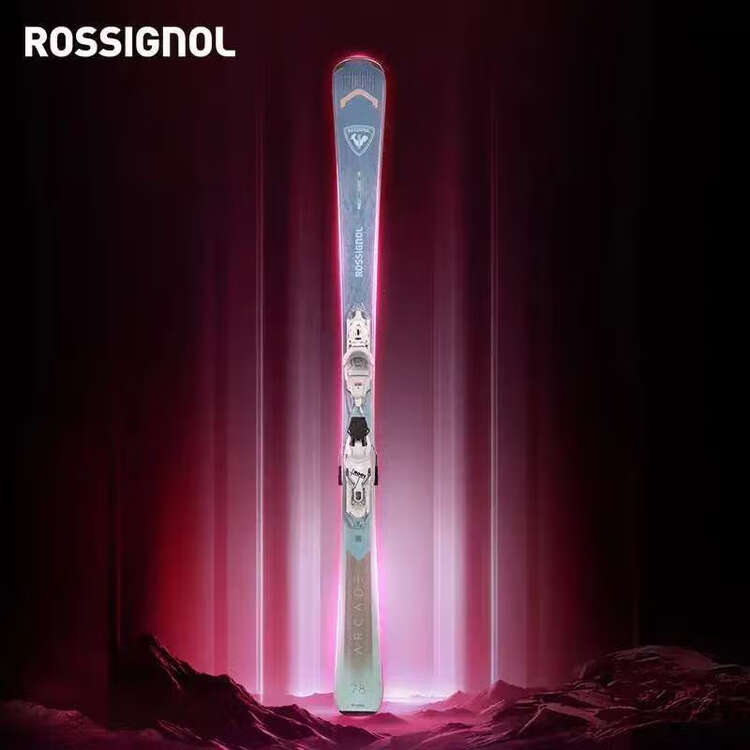

Rossignol Женские двухбортные лыжи, модель ARCADE, подходят для любой местности, профессиональное сцепление и амортизация, размер 148, светло-голубой, 140 см, Синий, Rossignol Женские двухбортные лыжи, модель ARCADE, подходят для любой местности, професси