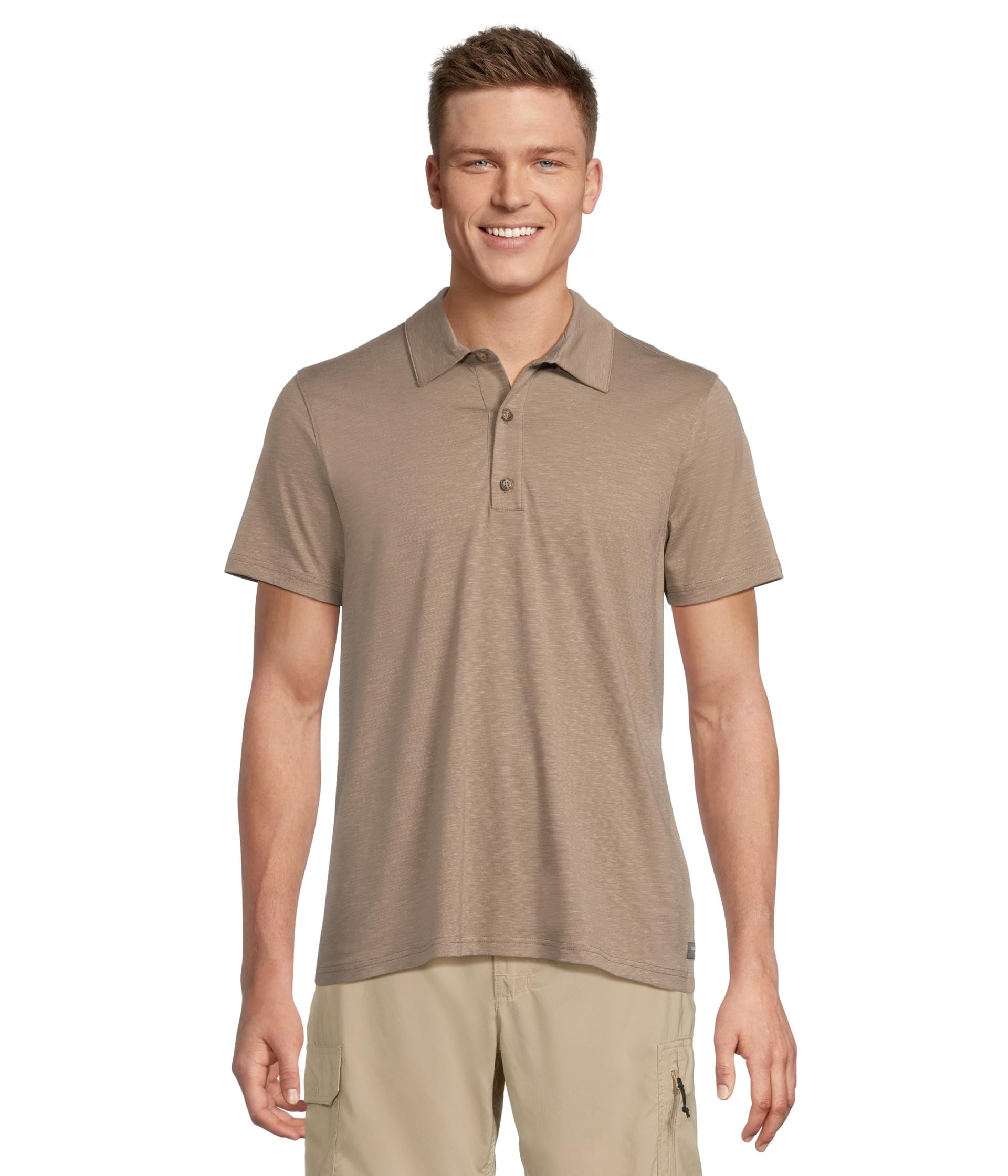 

Поло Toad&Co Tempo Short Sleeve Polo, Dark Chino