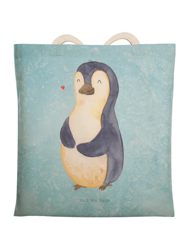 

Шоппер Mr. & Mrs. Panda, цвет eisblau