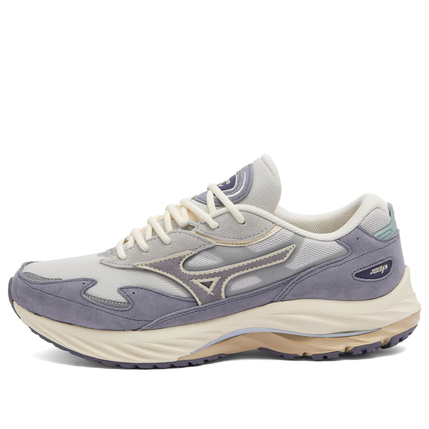 

Кроссовки Mizuno Wave Rider Β, цвет Sterling Blue, Quicksilver & Nimbus Cloud