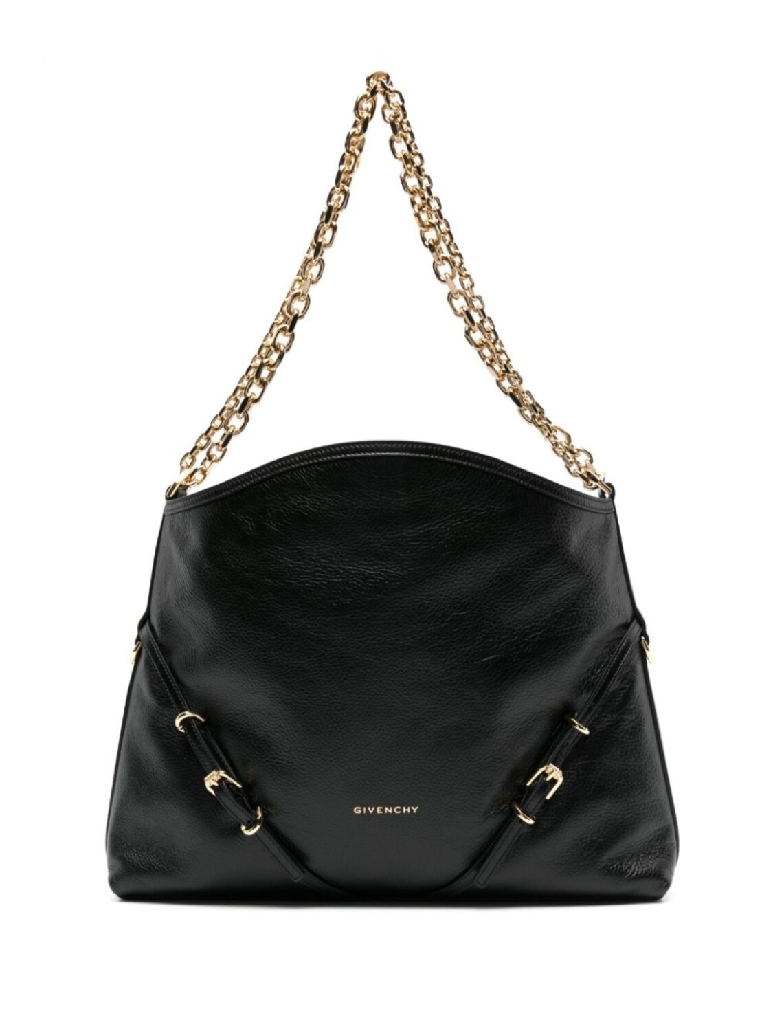 

Сумка на плечо Givenchy Voyou Chain среднего размера, черный