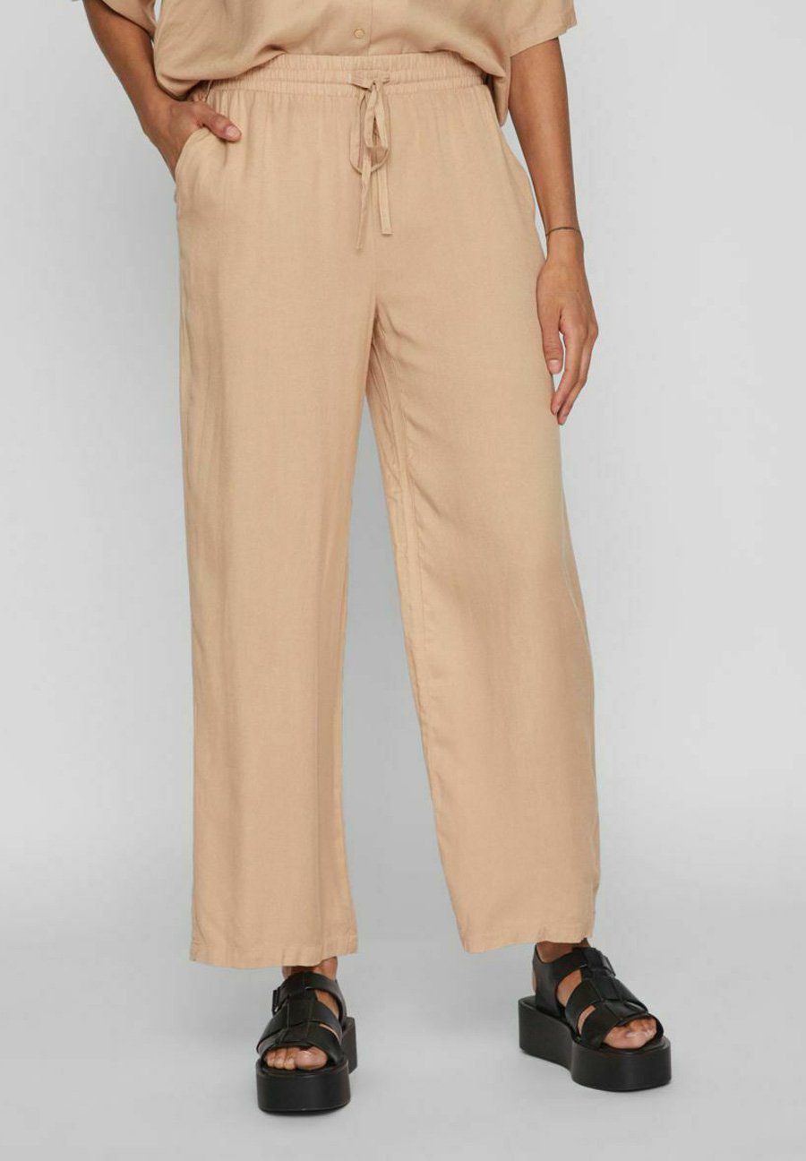 

Брюки LOOSE FIT VILA, бежевый