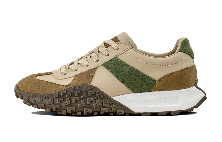 

Кроссовки GOTO Lifestyle Shoes Unisex Low-top White/Brown/Green, коричневый