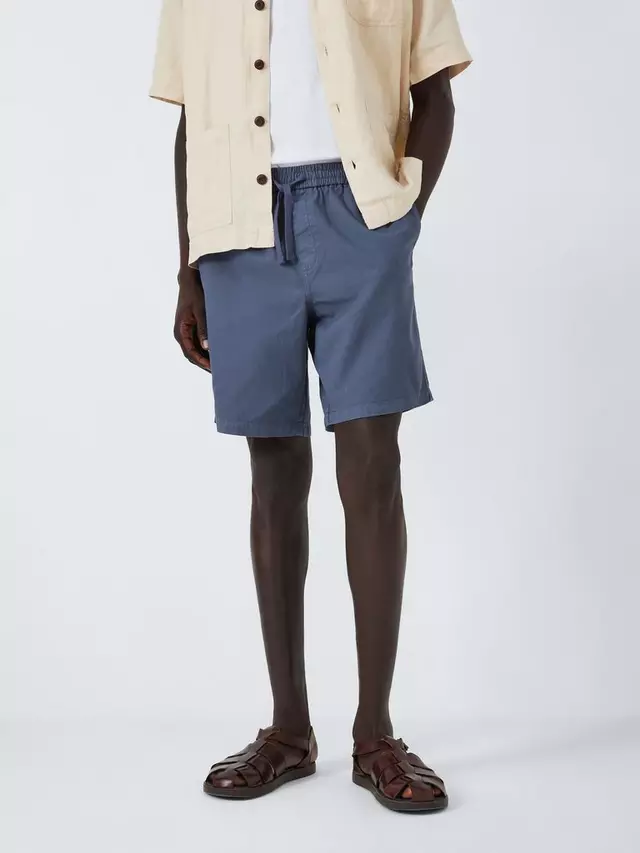 

Шорты John Lewis Cotton Drawstring, цвет mood/indigo