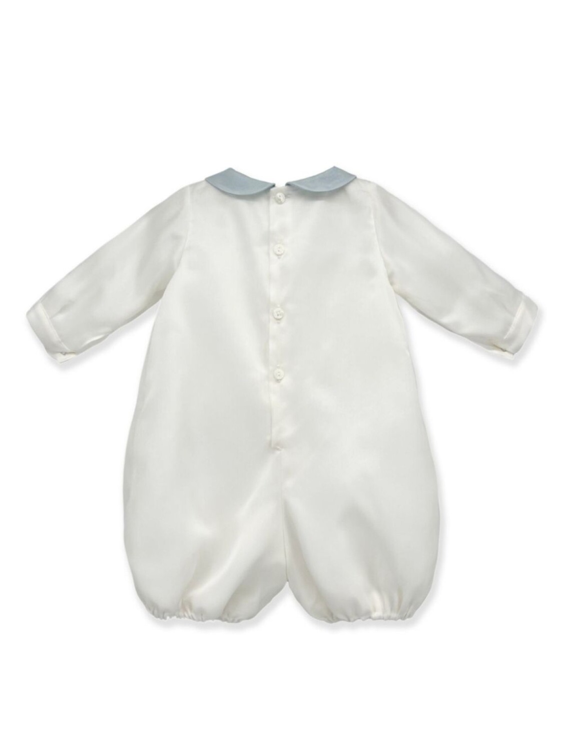 La Stupenderia ромпер из смесового шелка, белый — фото 2