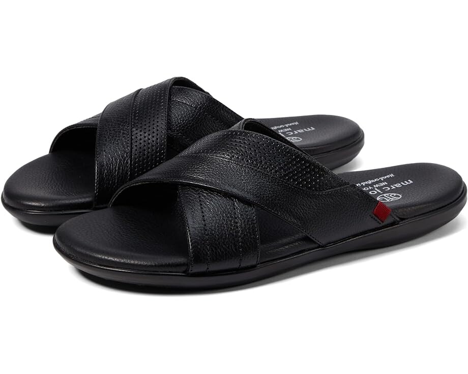 

Сандалии Marc Joseph New York Boone Ave, цвет Black Grainy