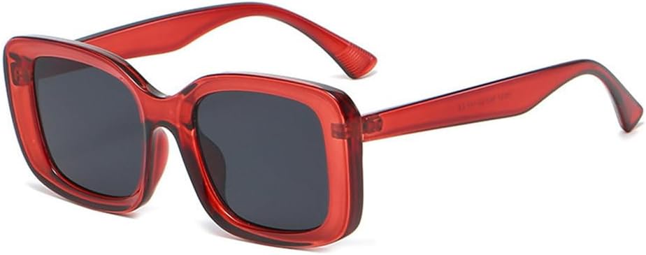 

Модные белые солнцезащитные очки большого размера для женщин 2027 года, градиентные коричневые прямоугольные очки, ретро-очки для мужчин, защита от ультрафиолета UV400 MTZJH, C2