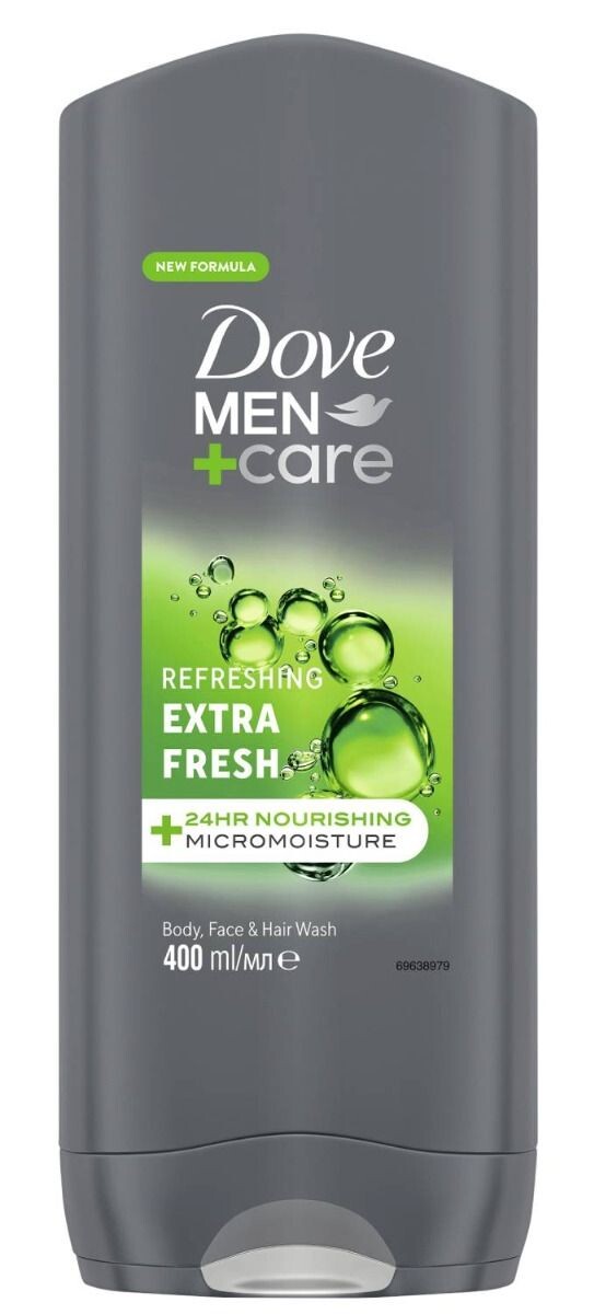 

Гель для душа Dove Extra Fresh, 400 мл