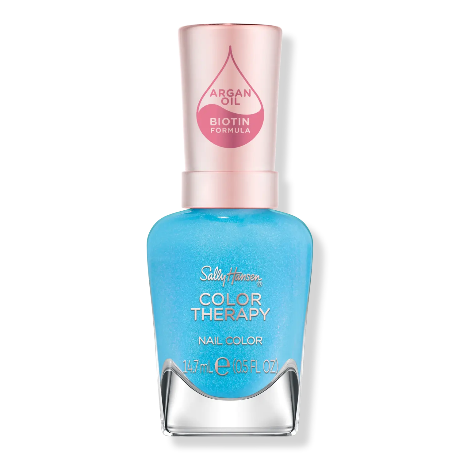 

Коллекция лаков для ногтей Color Therapy Sally Hansen, Pacific Peace​ (shimmery blue)