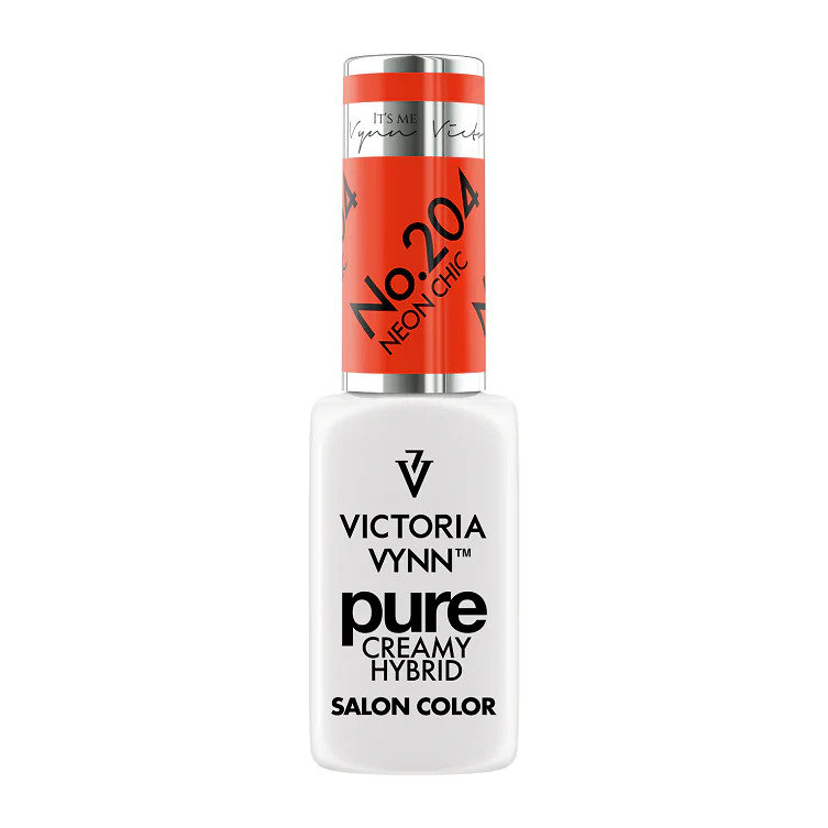 

Лак гибридный для ногтей Victoria Vynn Pure Creamy Hybrid 204 Neon Chic, 8 мл