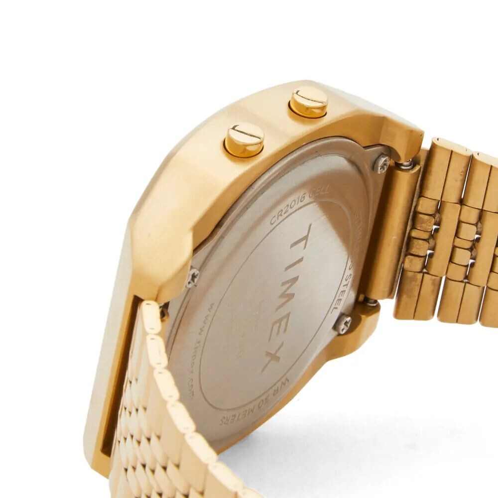 

Timex Цифровые часы T80 36 мм, золотой