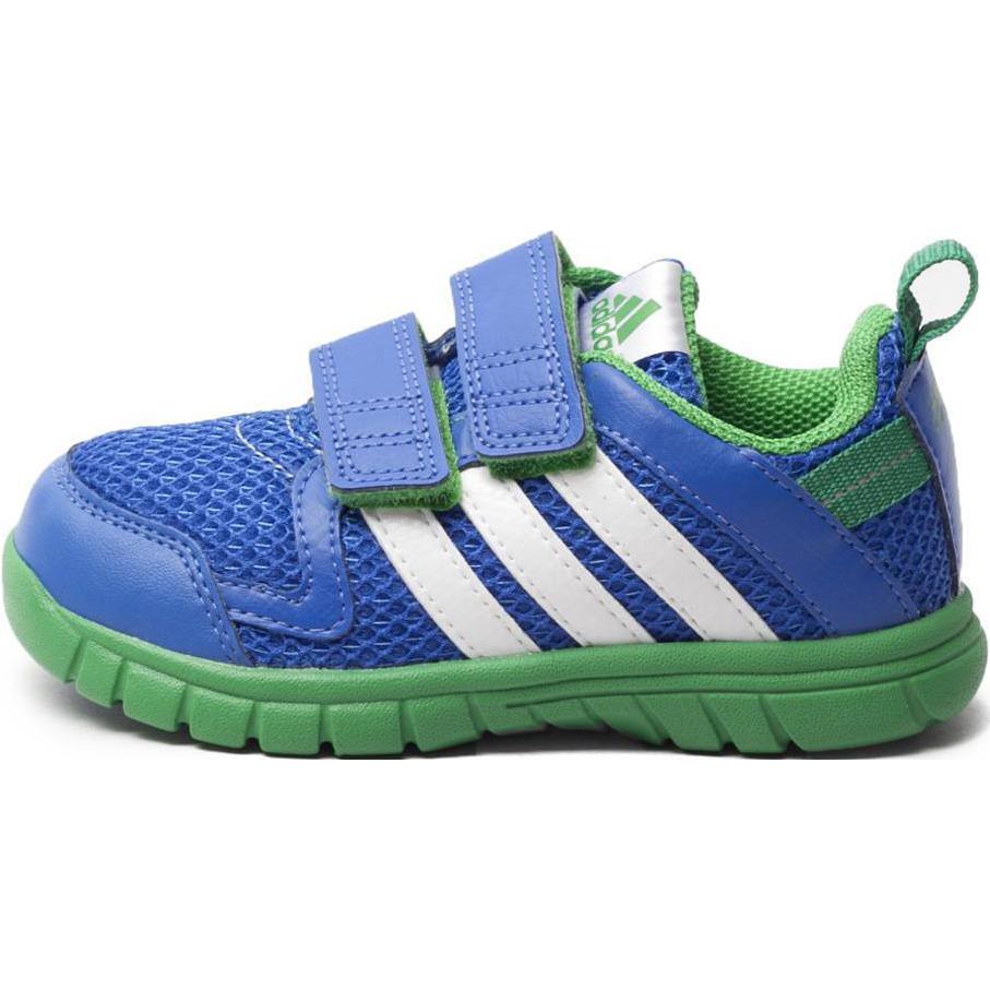

Adidas Нескользящие балансирующие низкие детские туфли синего цвета для младенцев и малышей