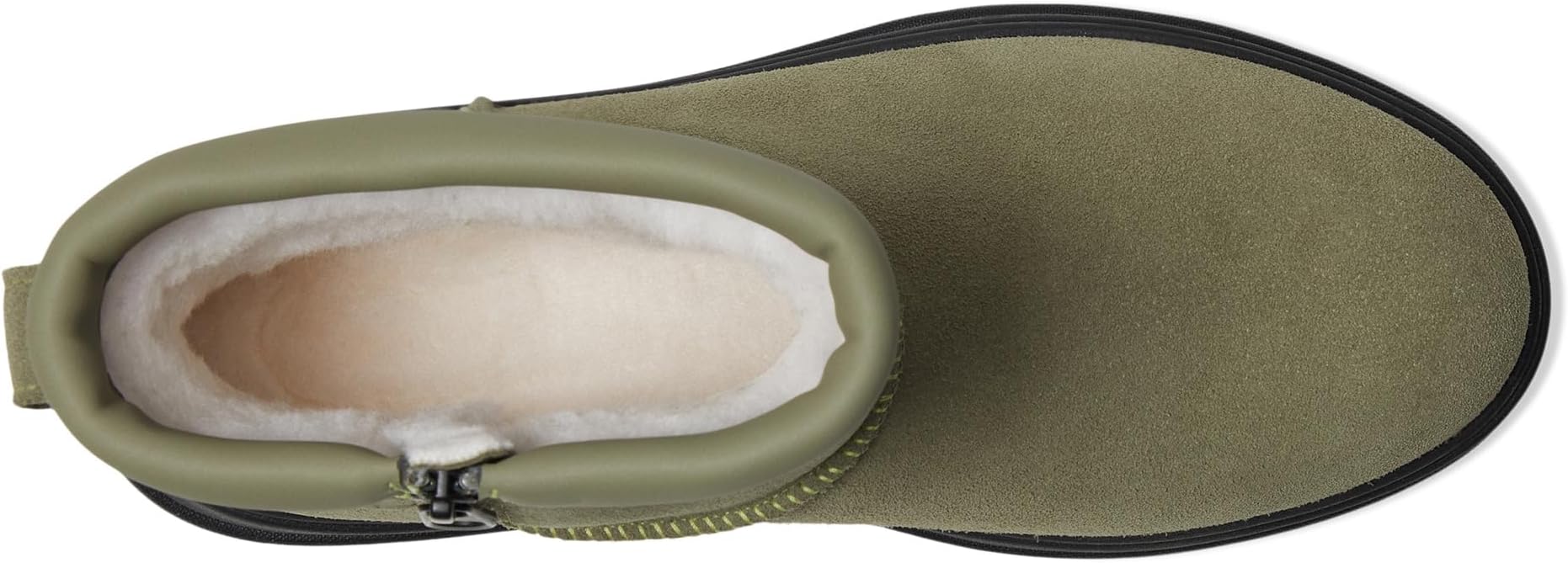 Женские ботинки Koolaburra by UGG Koola Mini замшевые на платформе, зеленый — фото 2