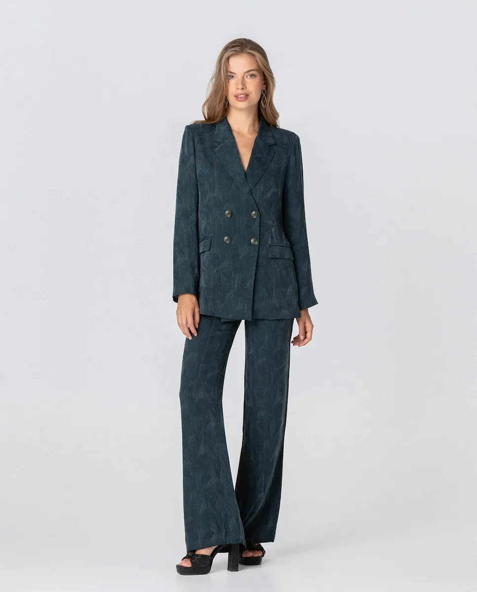 

Женские расклешенные брюки Noon, синий