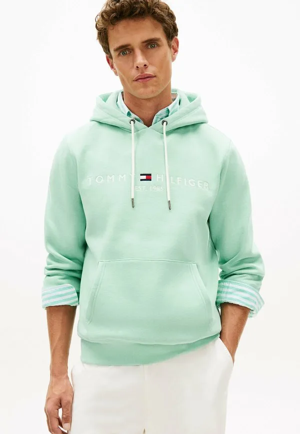 Худи с логотипом tommy Tommy Hilfiger, Crushed Mint