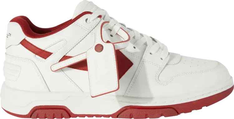 

Кроссовки Off-White Out of Office 'White Burgundy', белый, Белый;серый, Кроссовки Off-White Out of Office 'White Burgundy', белый