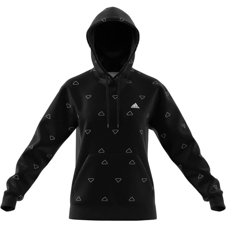 

Свитер с капюшоном на молнии ADIDAS SPORTSWEAR Athletic Sweatshirt, черный