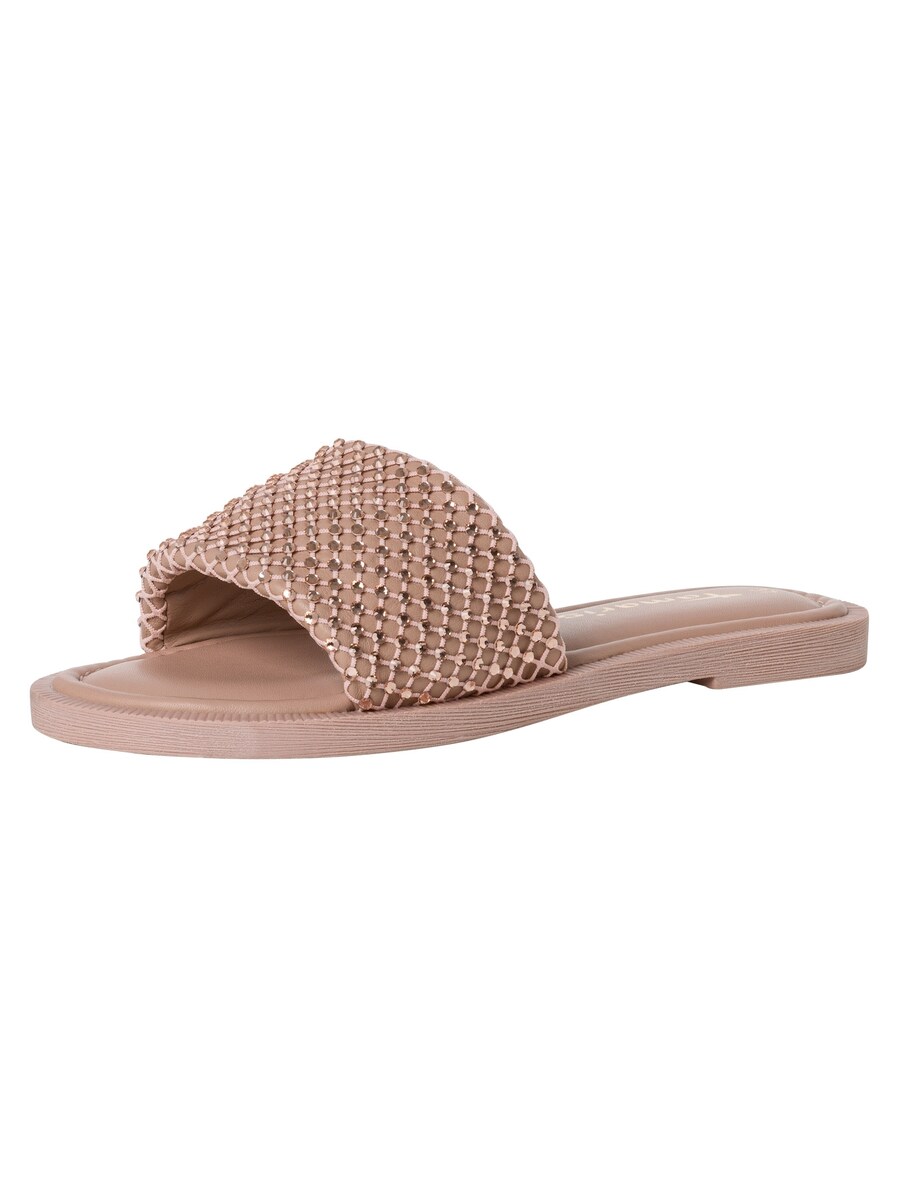 Классические слипоны Tamaris Mules, цвет rose/powder