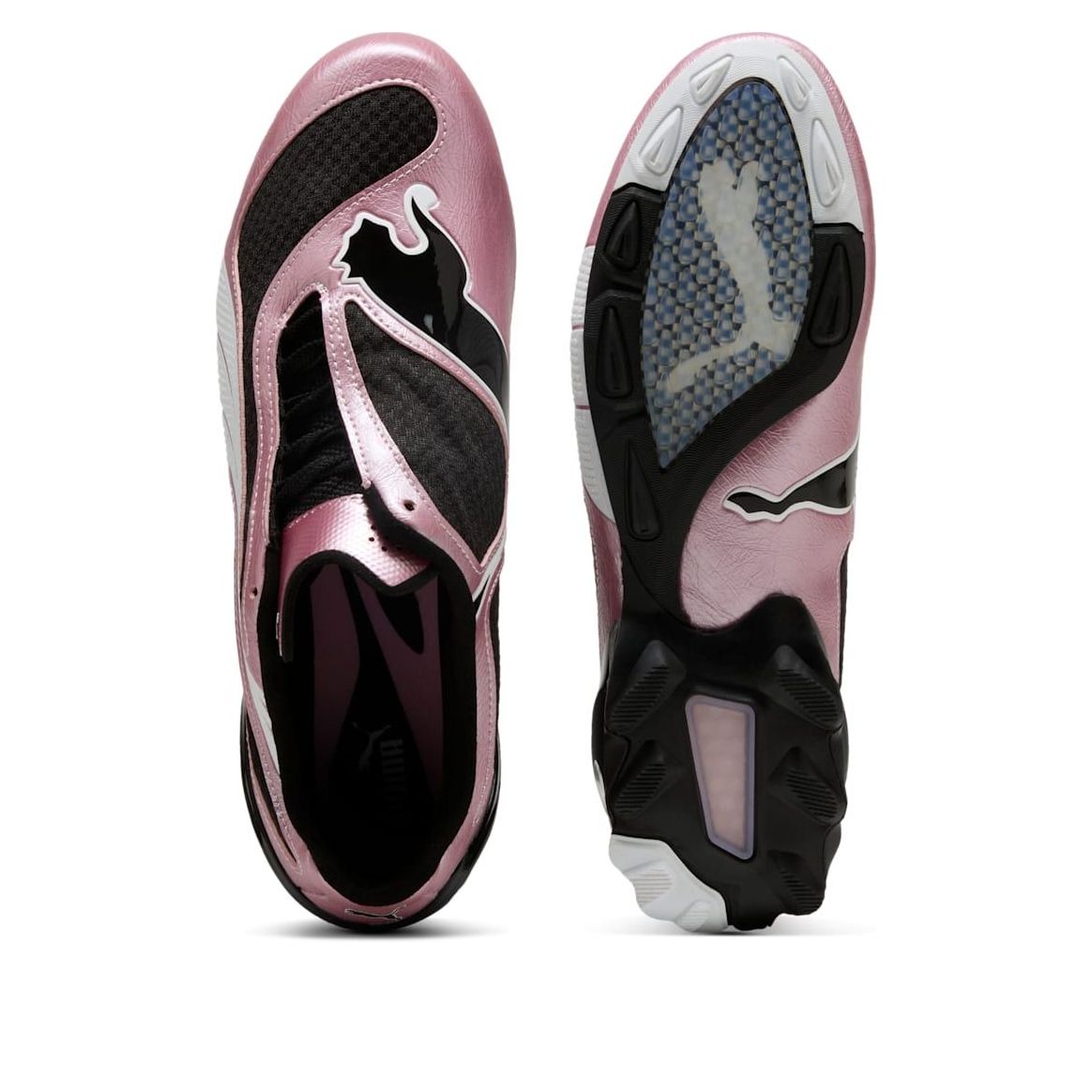 Кроссовки (WMNS) PUMA V-S1 'Poised Pink Black' — фото 3